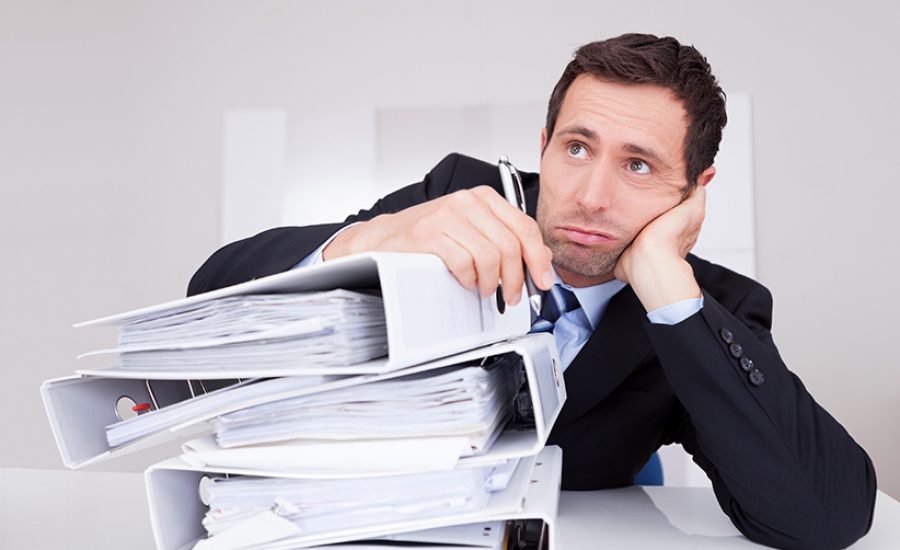 Bored Businessman