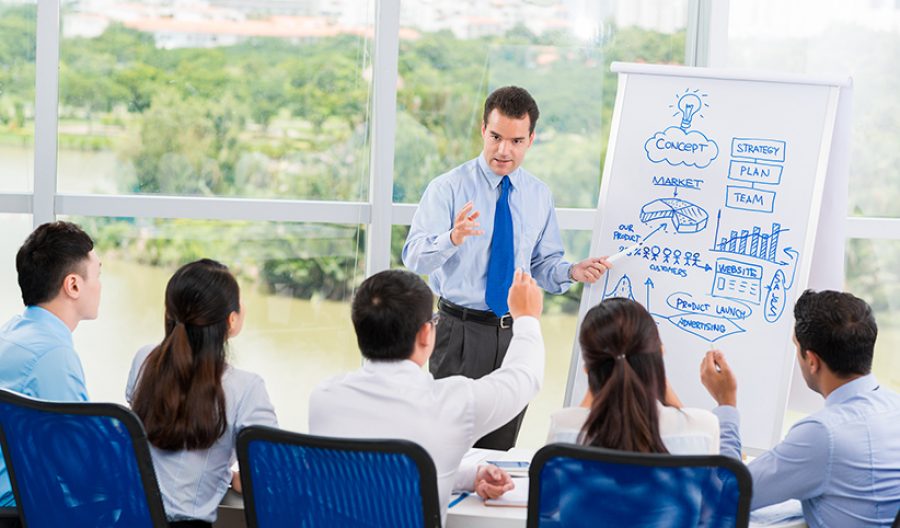 Presenting business strategy