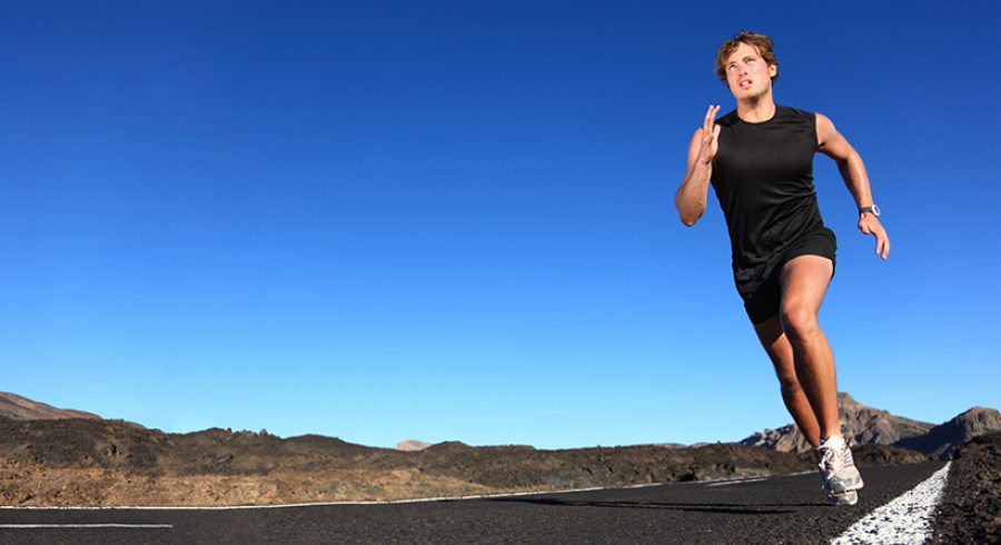Running - male runner