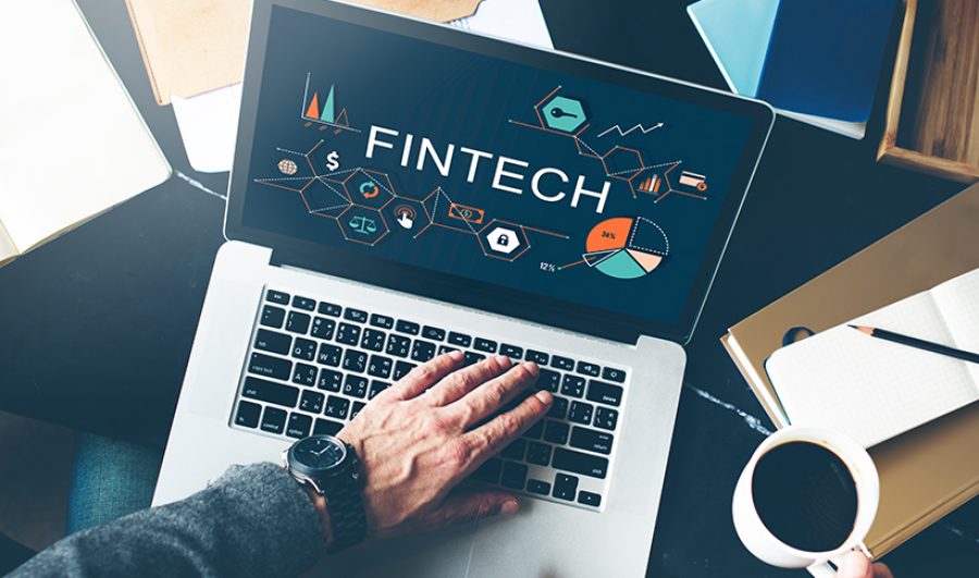Fintech Investment Financial Internet Technology Concept