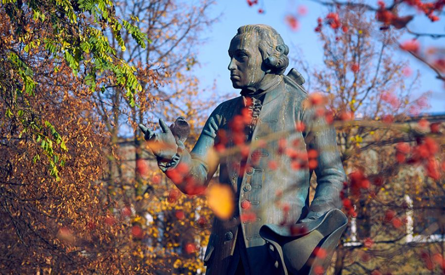 Monument of Immanuel Kant. Kaliningrad