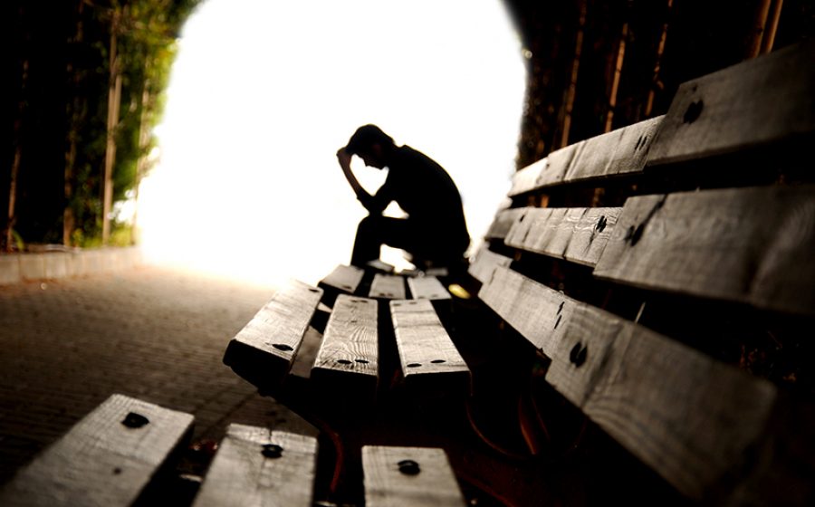Depressiver Tennager