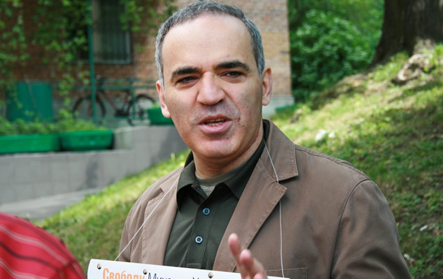 Politician the world chess champion Garry Kasparov to protest in support of Khodorkovsky