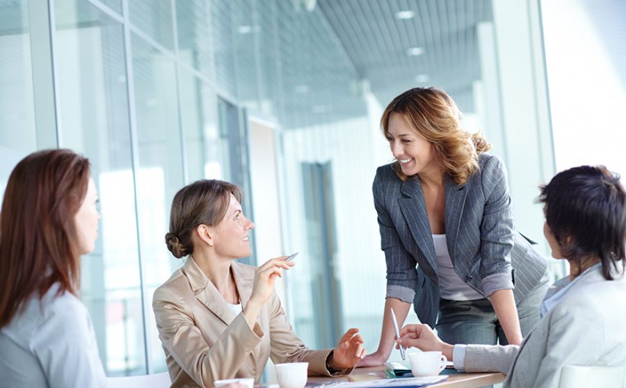 Businessfrauen im Meeting