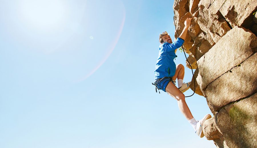 Cliff climber