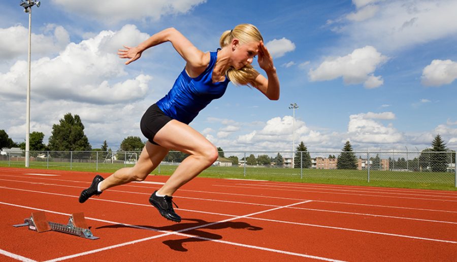 Track athlete