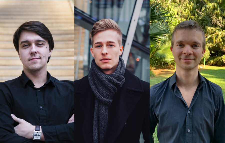 Niclas Günther, Daniel Synelnikov und Florenz Erstling